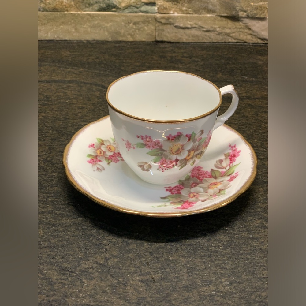 JASON | Fine Bone China | Floral Tea Cup & Saucer